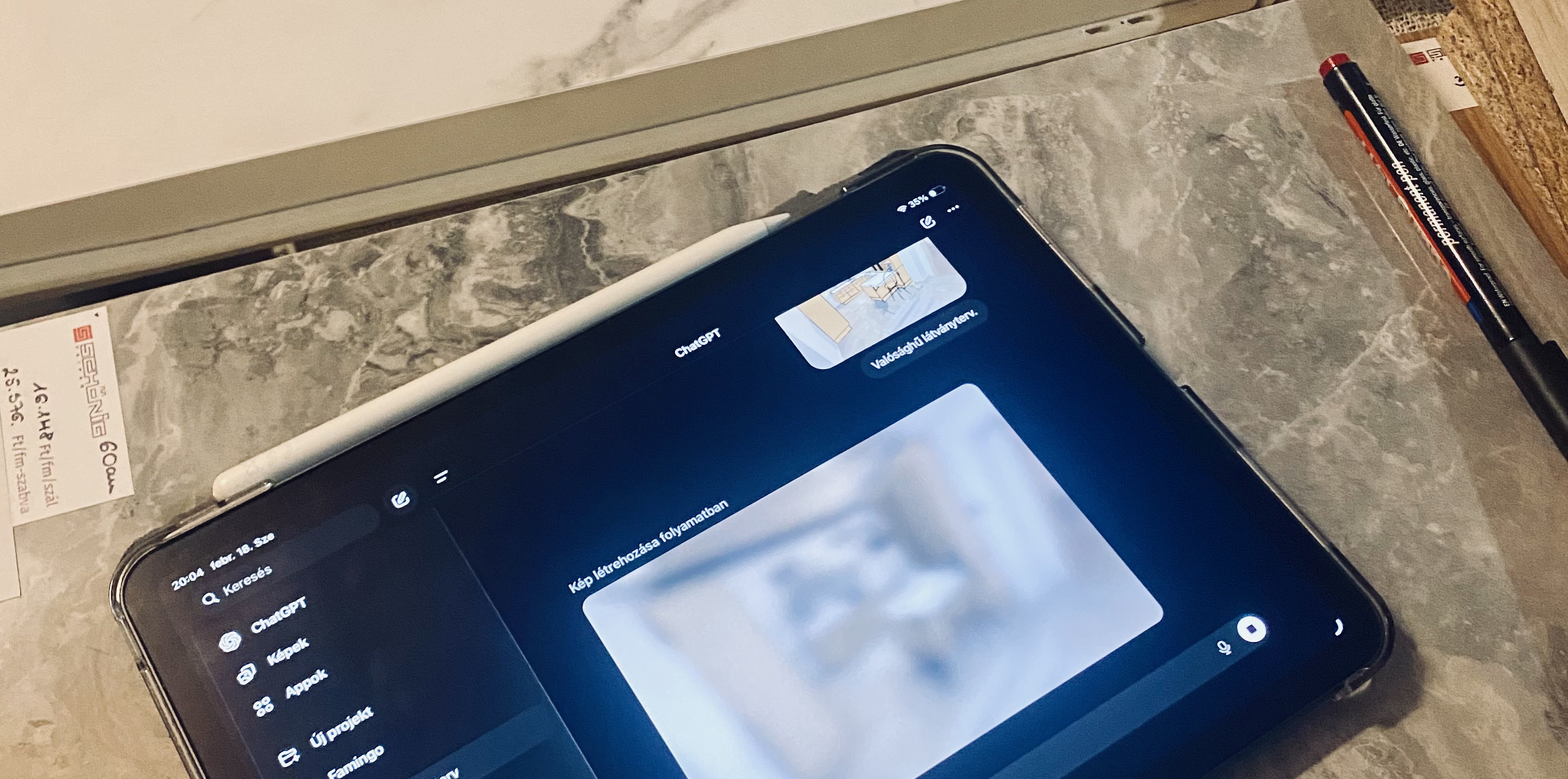 Gyártás műhelyben